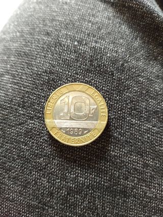 Moneda de 10 francos de Francia 