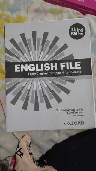 english file. libro de inglés 2° de bachillerato