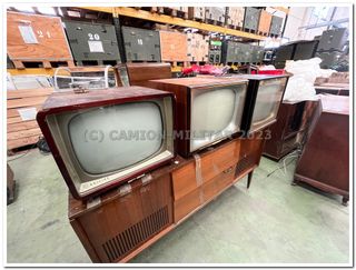 TV vintage unidades únicas de Museo