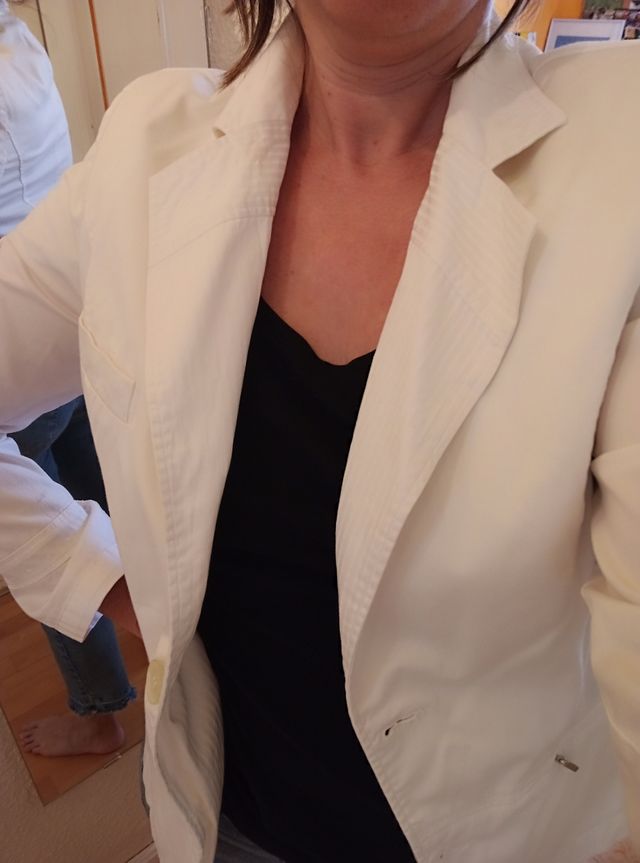 Americana blanca Kleymac