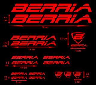 pegatinas para bicicleta BERRIA