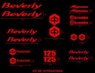 Kit para piaggio beverly