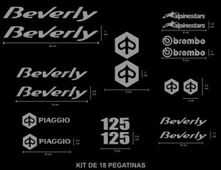 Kit para piaggio beverly