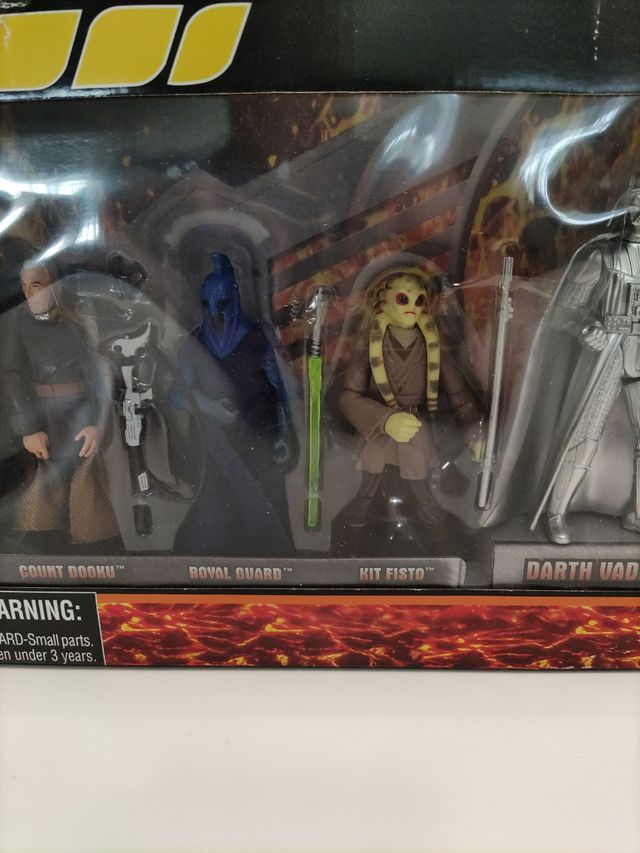 colector pack Darth Vader plateado