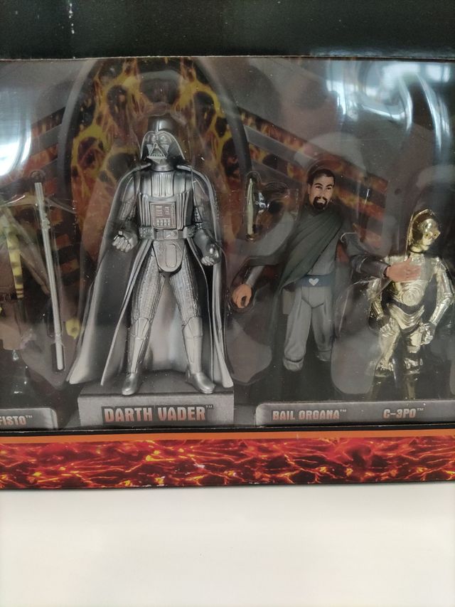 colector pack Darth Vader plateado