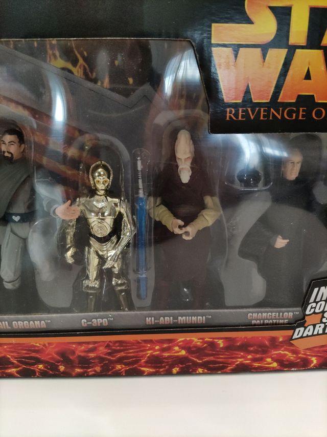 colector pack Darth Vader plateado