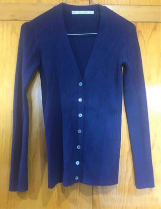 Chaquetilla Rayas Relieve Zara