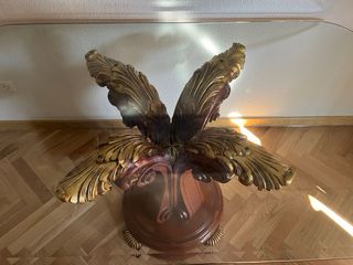 Mesa clásica de roble macizo