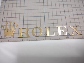 Letras con Corona letrero Rolex
