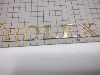 Letras con Corona letrero Rolex