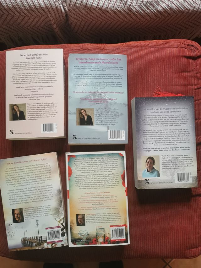 libros en holandés, 5 cada uno