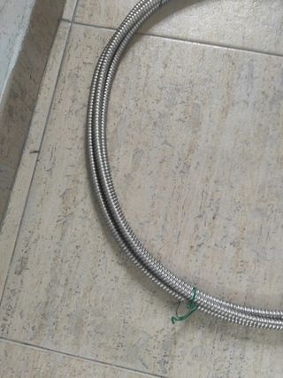 Rollo tubo inox 3/8 sicurflex