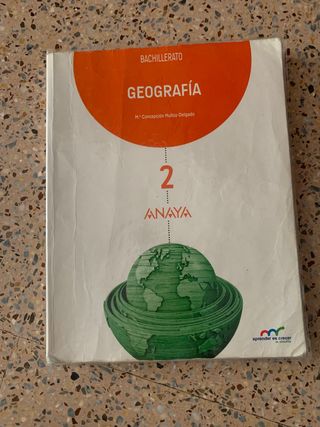 Libro Bachiller Geografía 