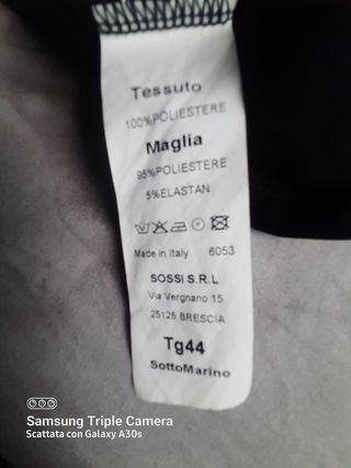 Abito smanicato taglia 44 Sottomarino