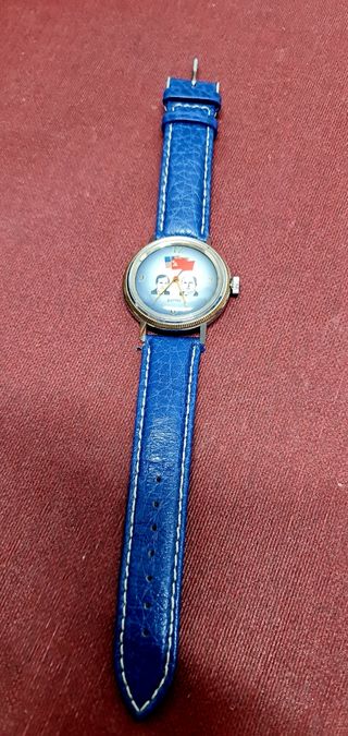 Reloj Cuerda años 90 Vostok Bush Gorbachov