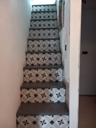 peldaño piscina o escalera de 60 gris oscuro PP