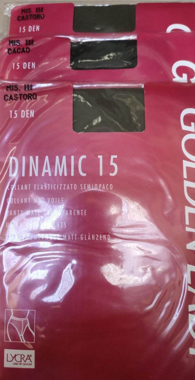 Collant Golden Lady e Sanpellegrino taglia3°