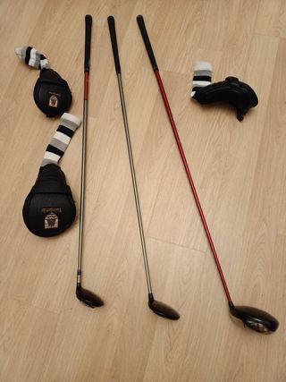 Pack de 17 palos de golf de hombre.