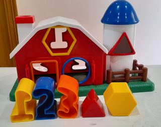 Juguete figuras encajables