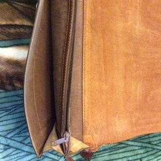 Porta documentos - Cartera de cuero