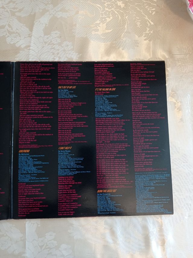 Disco vinile 33 giri Off The Wall Michael Jackson 