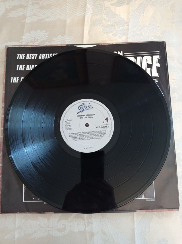 Disco vinile 33 giri Off The Wall Michael Jackson 