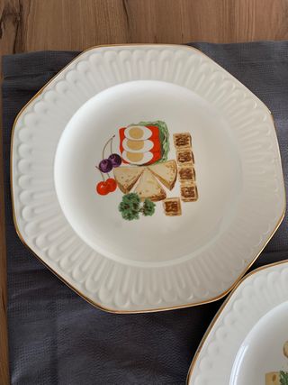 Conjunto platos Pontesa vintage