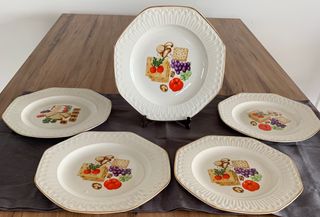 Conjunto platos Pontesa vintage