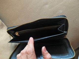 Monedero de desigual negro