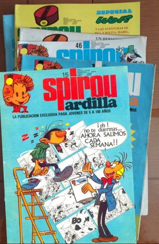 Spirou Ardilla y Super Spirou. Completa