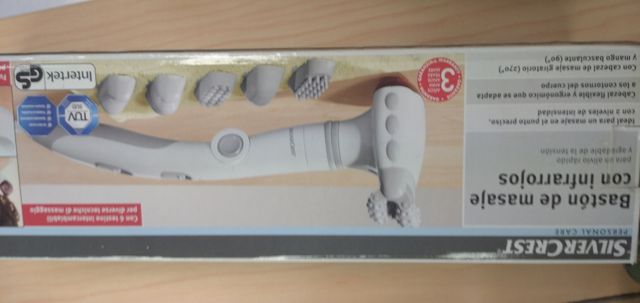 bastón masaje con infrarrojos