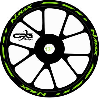 kit de pegatinas llantas Nmax 13"