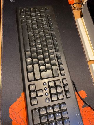 Teclado de oficina.