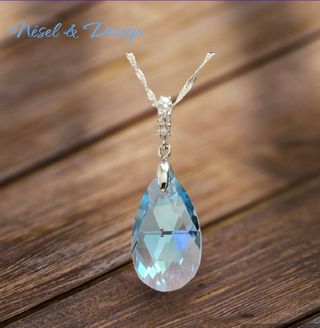 Colgante / Pendientes . Swarovski .
