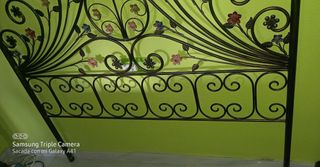 cabecero matrimonio hierro forjado