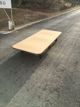 Somier de hierro con 6 patas