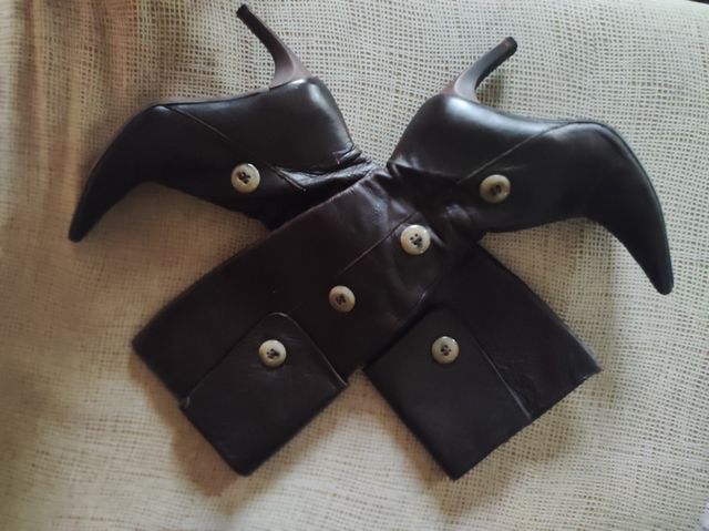 botas altas piel ,hechas en España