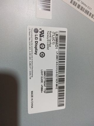 Pantalla con táctil LM200WD1  HP 310PC