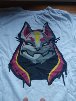 camiseta Fortnite blanca 
