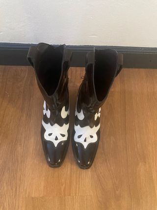 Botín piel cowboy