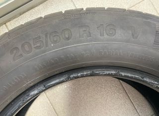 Pareja Neumáticos Runflat 205/60R16