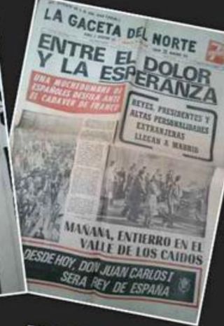 Prensa muerte Francisco Franco
