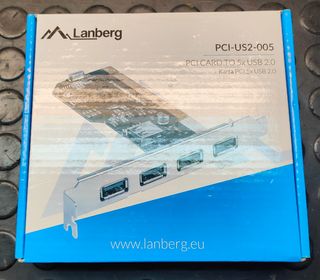 TARJETA PCI 5 PUERTOS USB 2.0
