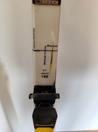 Esquís alpinos vintage