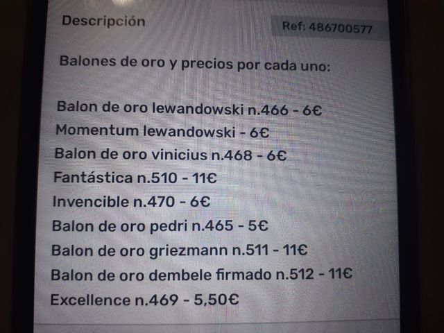 balones de oro 22/23 adrenalyn