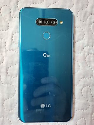 Telefono cellulare LG Q60 blu