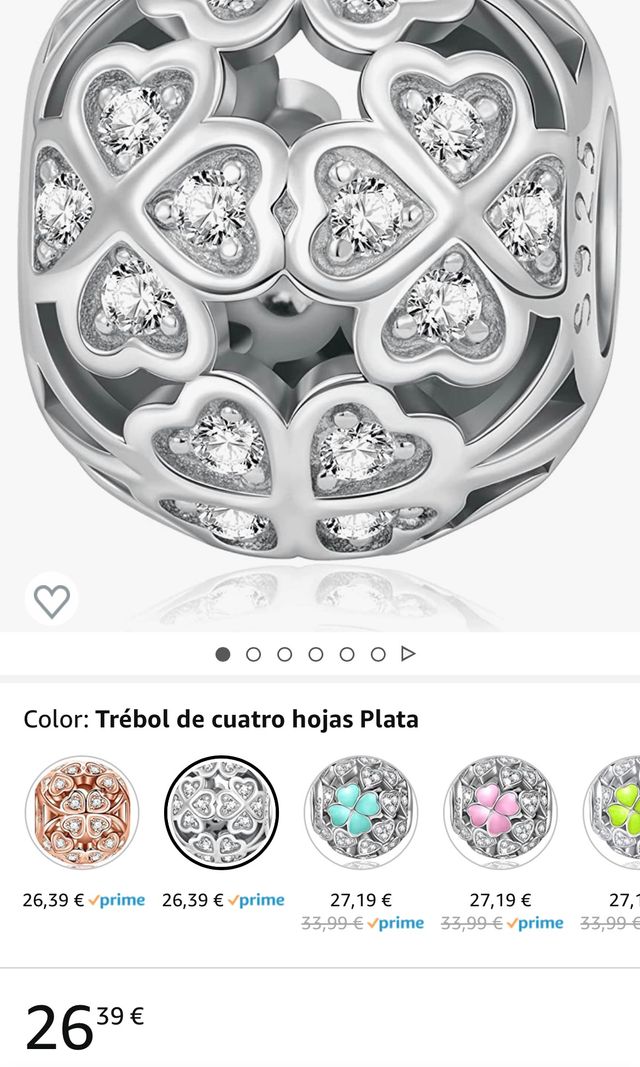 Charm en plata de ley, NUEVO.