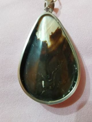 Colgante plata y Madreperla 
