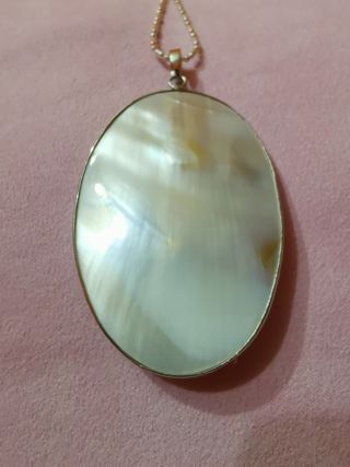 Colgante plata y Madreperla 