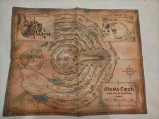 MERP / JRTM – Minas Tirith (avec Carte) – Jeu De Rôle I.C.E. – Occasion